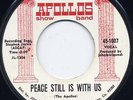 Rare Funk / Soul 45 - Apollos Show Band- Peace Still Is