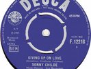 SONNY CHILDE GIVING UP ON LOVE NORTHERN SOUL LISTEN
