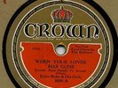 Crown 3086 EUBIE BLAKE ORCH Lover Has Gone 1930