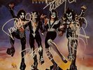 KISS DESTROYER LP BAND SIGNED AUTOGRAPHED COA