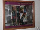 ** U2 **  THE UNFOFGETTABLE FIRE. SIGNED 1984 PIC DISC
