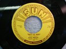 ELVIS PRESLEY THAT'S ALL RIGHT MINT UNPLAYED 45 SUN 209