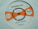 DELROY WILSON you bend my love 1963 UK ISLAND 45 M-