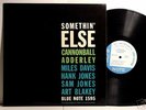 Blue Note 1595 Adderley Miles Davis Jone SOMETHIN' ELSE