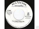 Northern Soul 45 Dean Courtney I'll Always Need You RCA