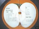 THE BEATLES 1962-1966 RED ALBUM APPLE LABELS 1973