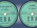 Philippines ROY ORBISON 78 rpm I CAN'T STOP LOVING YOU