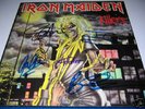 LP with COA signed by Iron Maiden