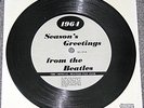 THE BEATLES 1964 FAN CLUB XMAS FLEXI TRI-FOLD Near Mint