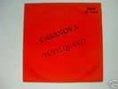 CASANOVA 12 Tutti Quanti Italo Disco Chris' Music rec.