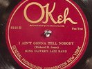 King Oliver's Jazz Band, Okeh 8148, V+