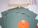 POST MARKED STAMPS 10x 7â€ box set OOP braid get up ki
