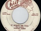 ELMORE JAMES blues 45 CHIEF It Hurts Me Too '57  LISTEN