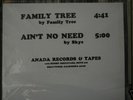 FAMILY TREE/SKYE-AINT NO NEED-TEST PRESSING 12