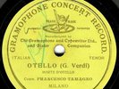 TAMAGNO Francesco Opera 78rpm Green G&T 52674 Otello