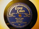RARE IMPERIALS R&B / DOO WOP 78 GREAT LAKES 1201 VG+