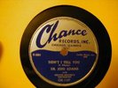 JO-JO ADAMS KILLER R&B JUMP 78 CHANCE 1127 NICE VG+
