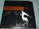 Hand Signed U2 Rattle & Hum 1988 RARE LP Album w/ COA