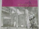 U2:Unforgettable Fire.LP cover HAND SIGNED by 3 members