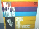 DAVID CLAYTON THOMAS  Sings Like This  LP  Hans Pokora