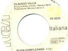 RENATO ZERO /CLAUDIO VILLA PROMO