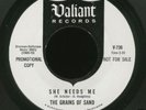 CALIFORNIA Garage 45-The Grains Of Sand-She Needs Me
