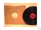 B.B.KING-BILLIE HOLIDAY-ELLA-AUTOGRAPHED-RARE 78 RPM