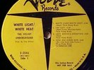 Velvet Underground White Light/White Heat MONO DJ LP