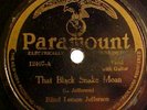 Blind Lemon Jefferson 78 RPM Paramount 12407 Blues 1926