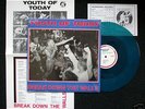 Youth of Today Break Down the Walls Blue Vinyl LP 1986