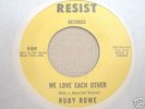 Ruby Rowe - We Love Each Other. R&B Northern LISTEN