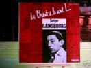 du chant a la une... serge gainsbourg tres rare 25cm