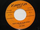 Doo Wop 45 The Dubs on Johnson 102  Rare First Issue