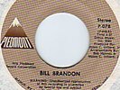 rare modern northern soul funk 45 BILL BRANDON hear