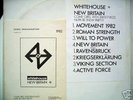 Whitehouse * New Britain LP * original w/ insert  noise