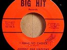 Rare JOHNNY MAE MATHEWS I Have No Choice Northern Soul