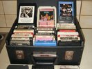 8 TRACK Cartridges (30) & Carry Case - ALL PLAY WELL