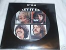  BEATLES LET IT BE PICTURE DISC RED APPLE