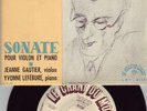 YVONNE LEFEBURE - GAUTIER / RAVEL / LDY 8115