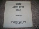 RICK NELSON DECCA SET OF 5 STEREO SINGLES WITH PACKAGE