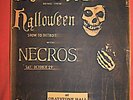 MISFITS FAREWELL HALLOWEEN SHOW FLYER / NECROS/ SAMHAIN