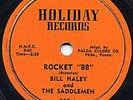 Rare Rockabilly 78 - Bill Haley & Saddlemen - Rocket 88