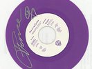 PRINCE signed Purple Rain 45 single -  C.O.A. very rare