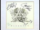 QUEEN - GEORGE MICHAEL SIGNED LIMITED FIVE LIVE POSTER