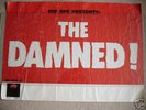 DAMNED GERMAN BLACK ALBUM TOUR POSTER 1981 Rare