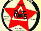 The Ruts In A Rut on black-ringed People Unite label