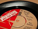 SEX PISTOLS ANARCHY IN THE UK- EMI- Factory Sample 