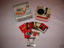 RARE WHITE STRIPES MINI RECORD PLAYER + 7 3