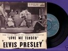 ELVIS PRESLEY Love me tender V Rare Orig UK HMV 7