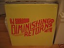 DJ SHADOW -DIMINISHING RETURNS VINYL  hip hop